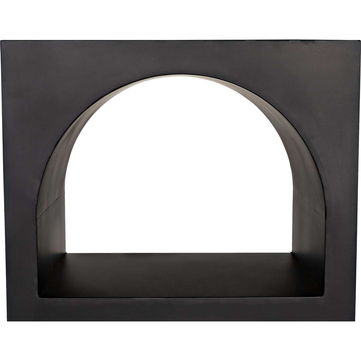 003 SI-1755514 | Closeup | Aqueduct I Bookcase by Noir in black. Made from metal in a eclectic & global style.