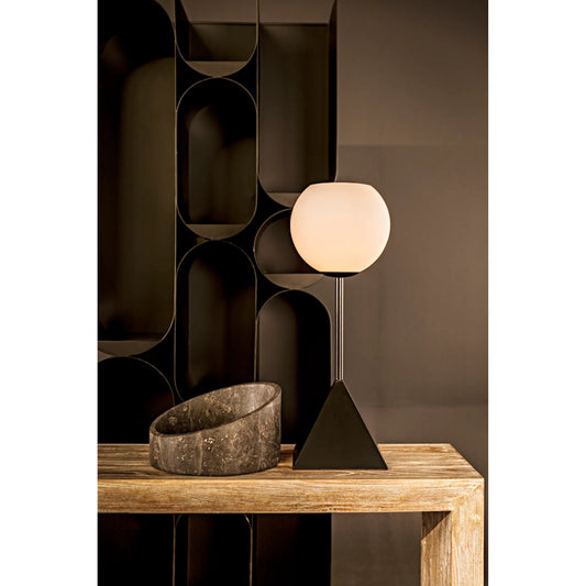 Atomic Bookcase by Noir in matte black. Made from industrial steel in a modern style.