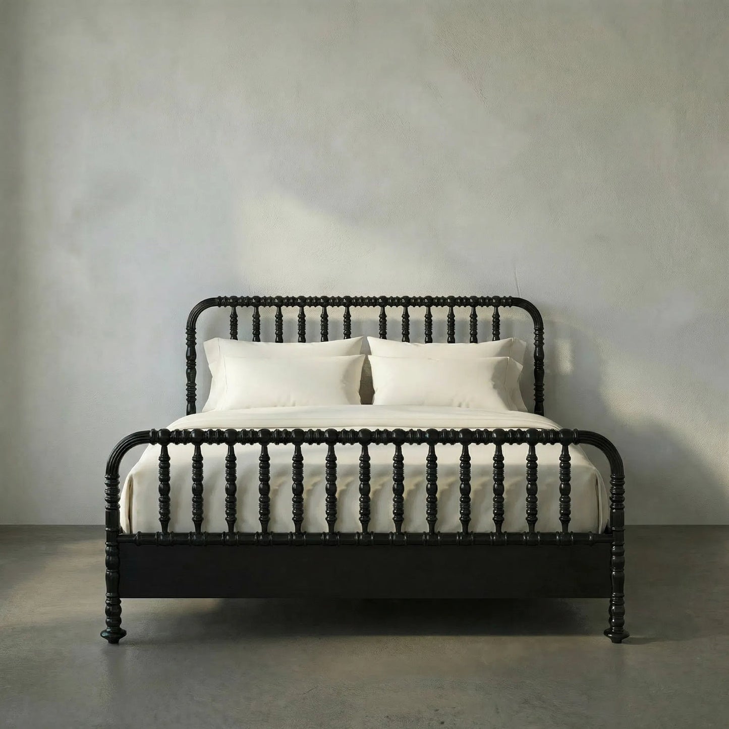 075 S-334388 | Lifestyle | Bachelor Bed by Noir. Made from mahogany in a cottage & farmhouse style.