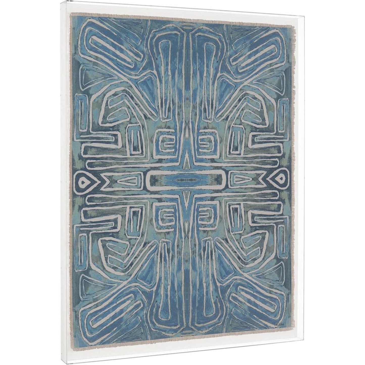 001 SI-1903979 | Primary Silo | Lori Dubois' Metaphor II by John-Richard in acrylic. Made from unique in a eclectic & global style.