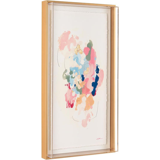 Jackie Ellens' Global Electric I by John-Richard in gold. Made from unique in a transitional style.