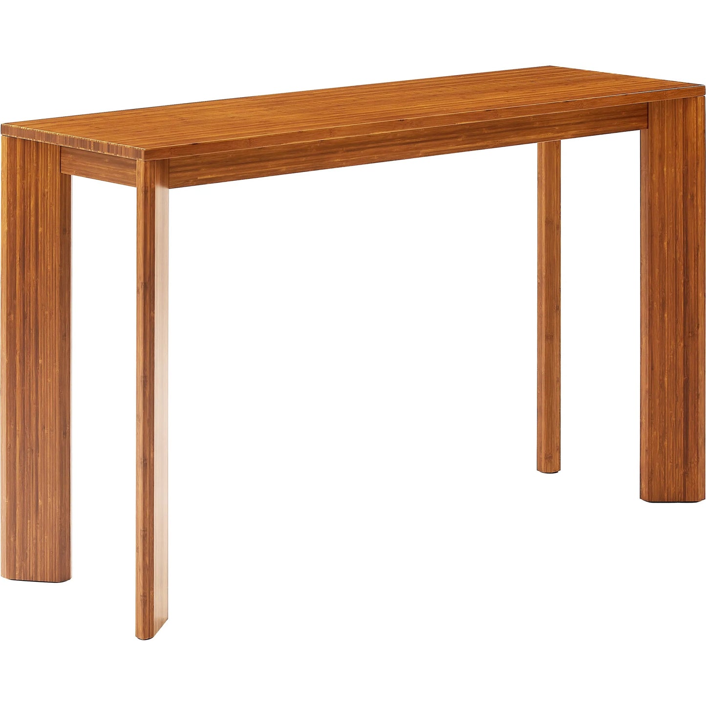 001 SI-2449203 | Primary Silo | Brix Counter Table by Greenington in amber. Made from 100% solid moso bamboo in a transitional style.