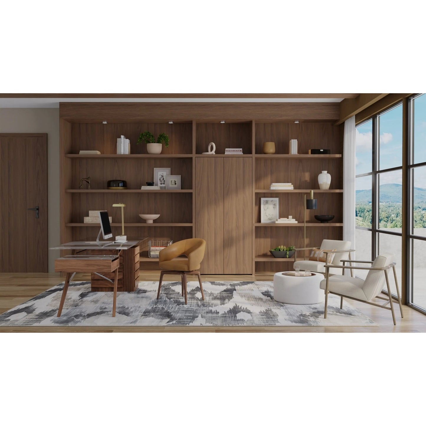 008 SI-2635542,SI-2635543,SI-2635544,SI-2635545,SI-2635546,SI-2635547,SI-2635548 | Lifestyle | Greenwich GRW39U1F Rug by Feizy in ivory, blue, black. Made from polypropylene, polyester in a unique style.