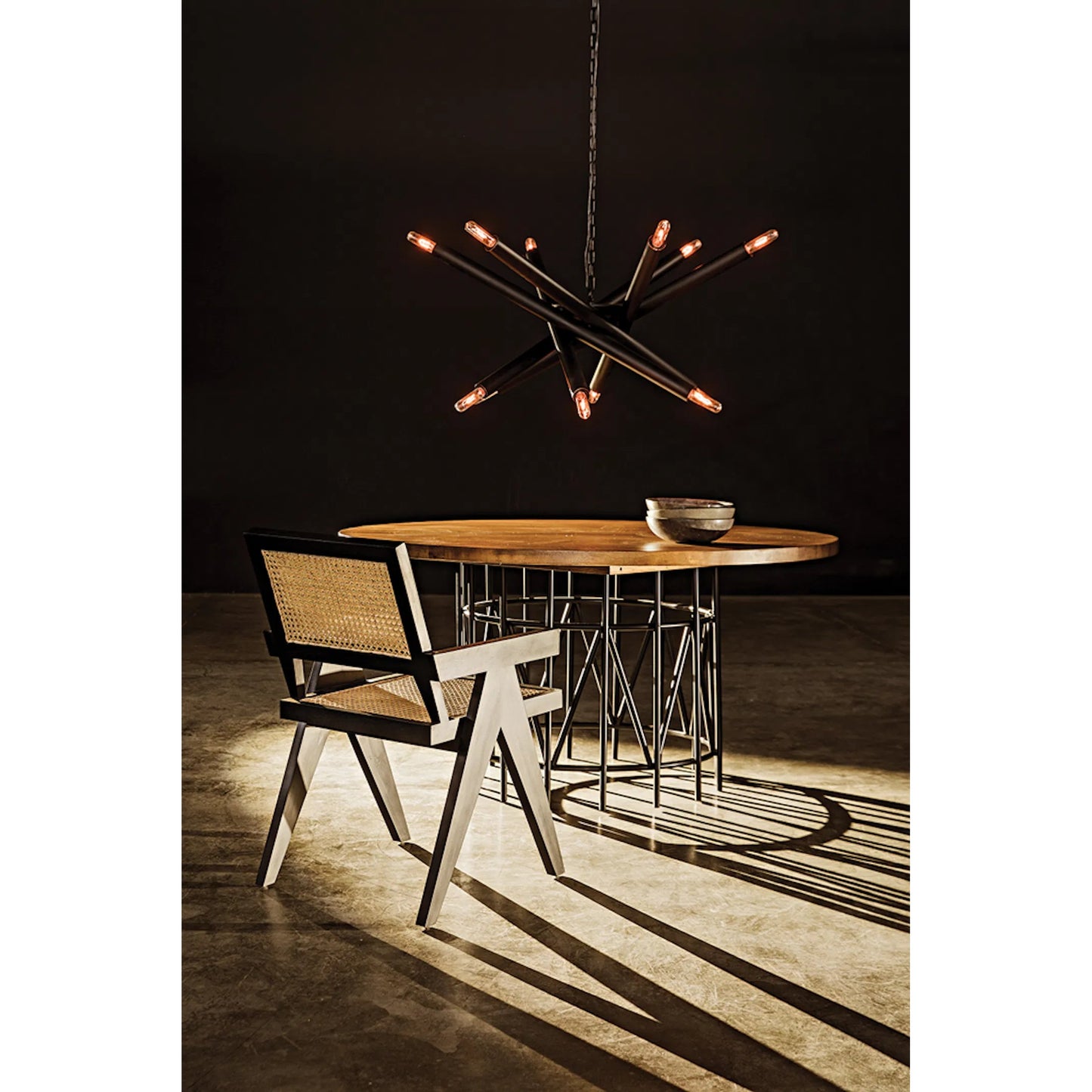 034 SR-707631 | Unknown | Jude Chair by Noir. Made from teak in a transitional style.