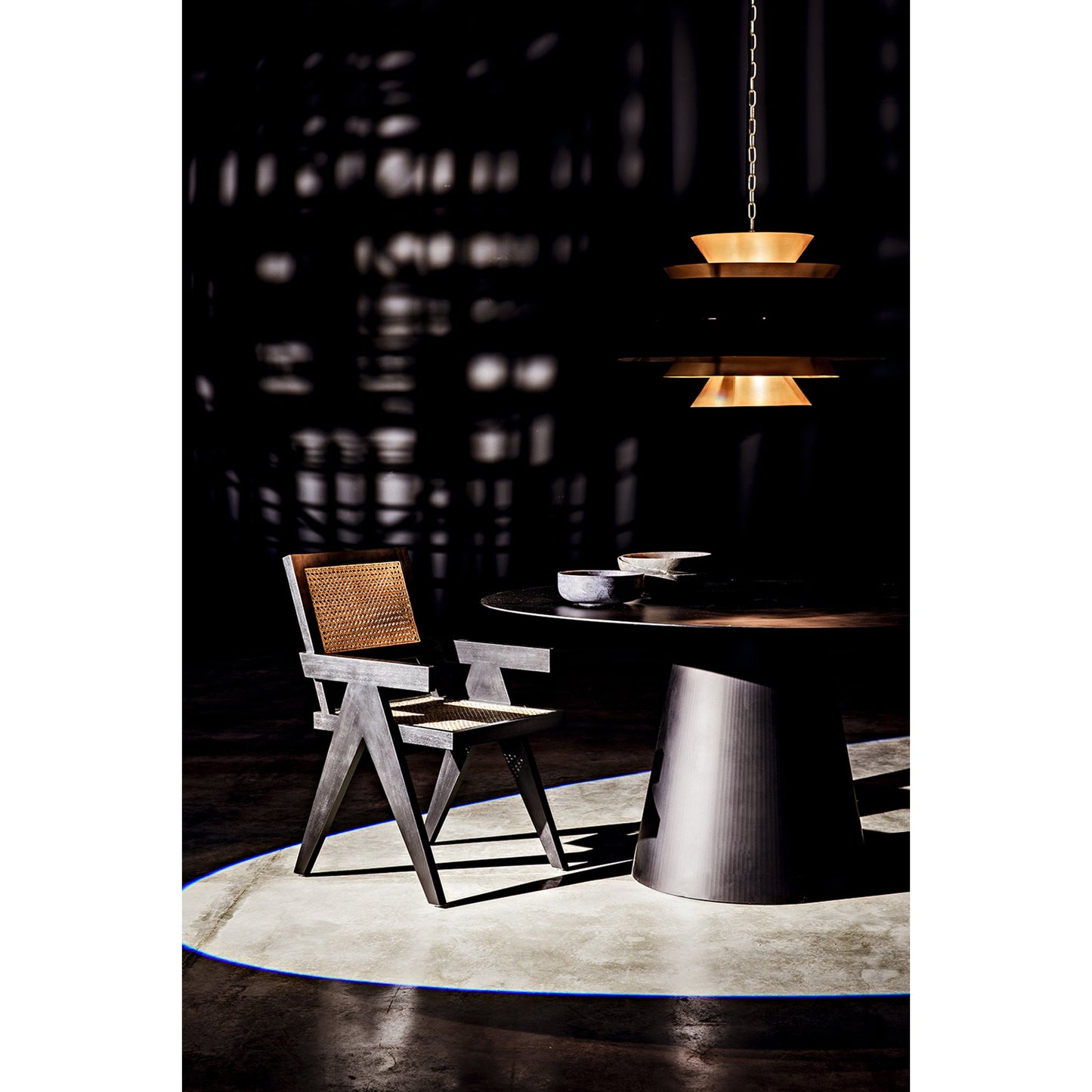 027 SR-707631 | Lifestyle | Jude Chair by Noir. Made from teak in a transitional style.
