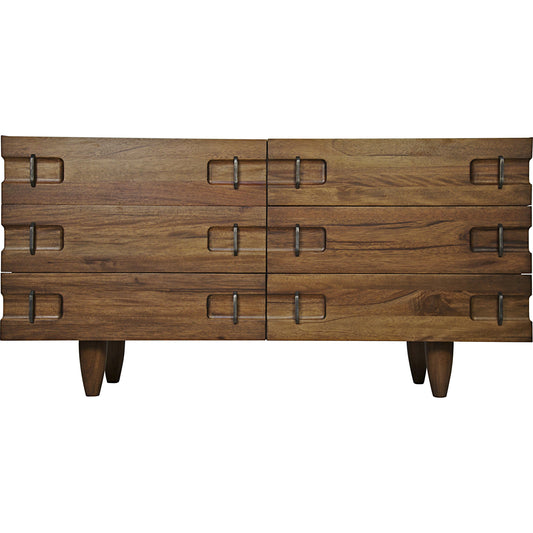 001 S-334655 | Primary Silo | David Sideboard by Noir in dark walnut. Made from walnut in a eclectic & global style.