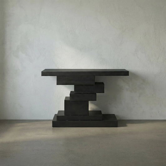 Platoon Console by Noir in metal. Made from metal in a modern style.