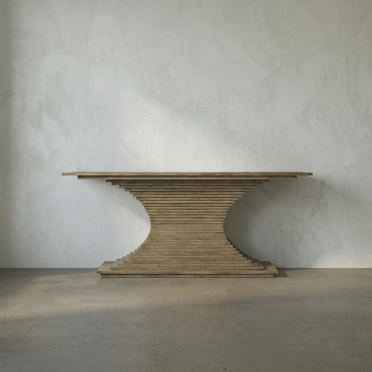 Cambio Console by Noir. Made from walnut in a eclectic & global style.