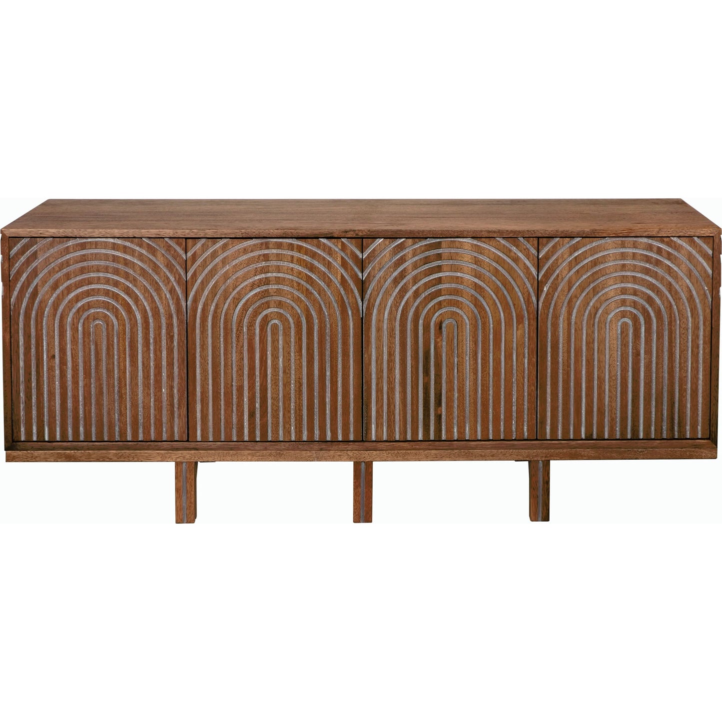 003 SI-2189484 | Unknown | Ryder Sideboard by Noir in dark walnut. Made from walnut and veneer in a modern style.