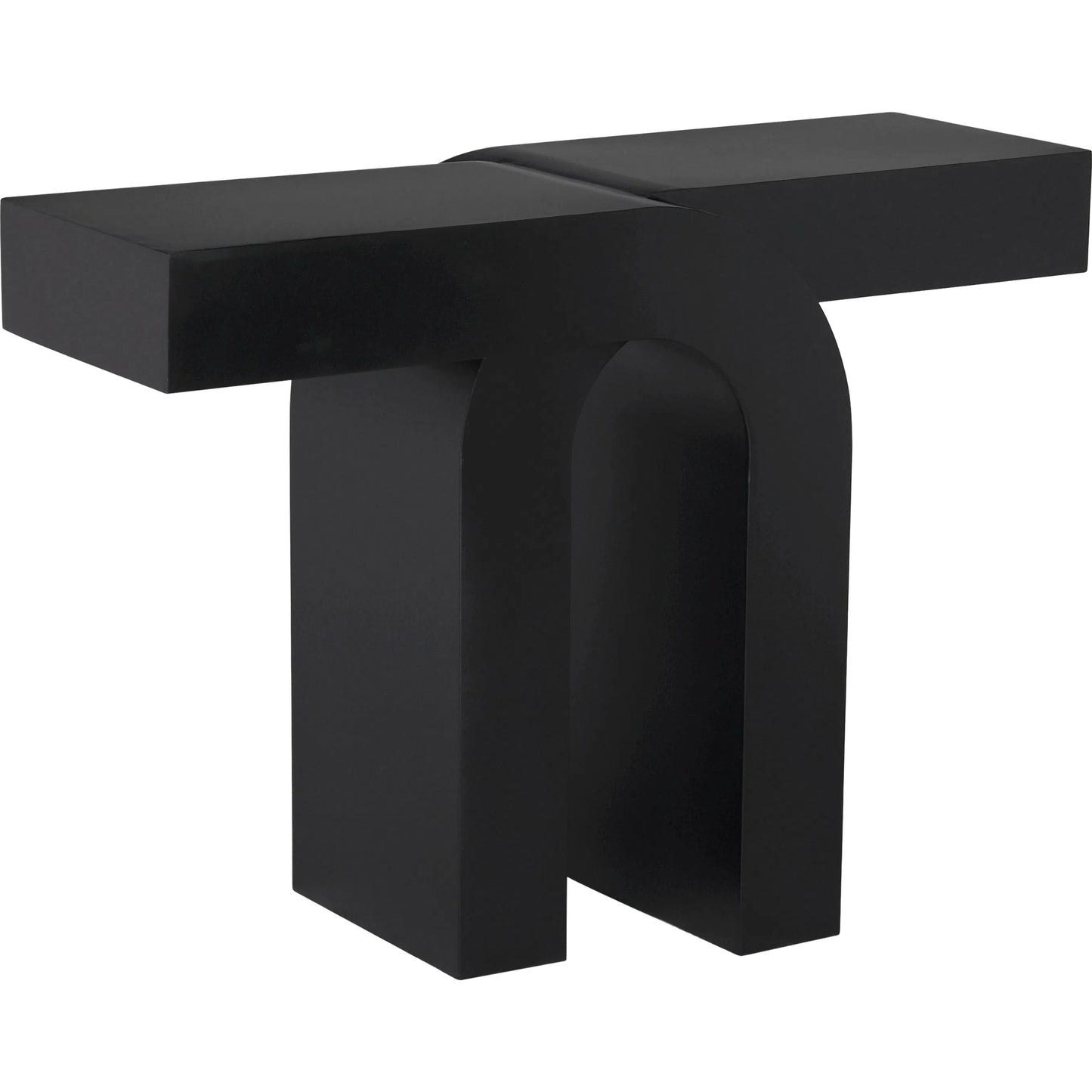 001 SI-2238963 | Primary Silo | Emporium Console by Noir in matte black. Made from industrial steel in a unique style.