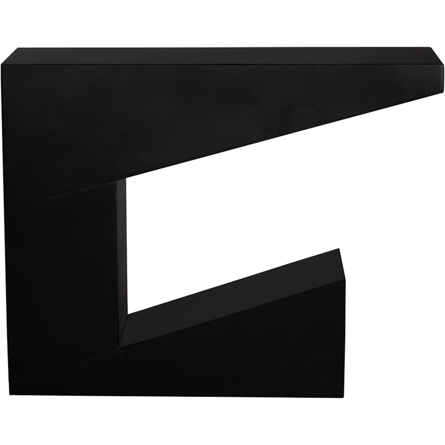 004 SI-2254137 | Additional Silo | Devo Console by Noir in matte black. Made from industrial steel in a unique style.