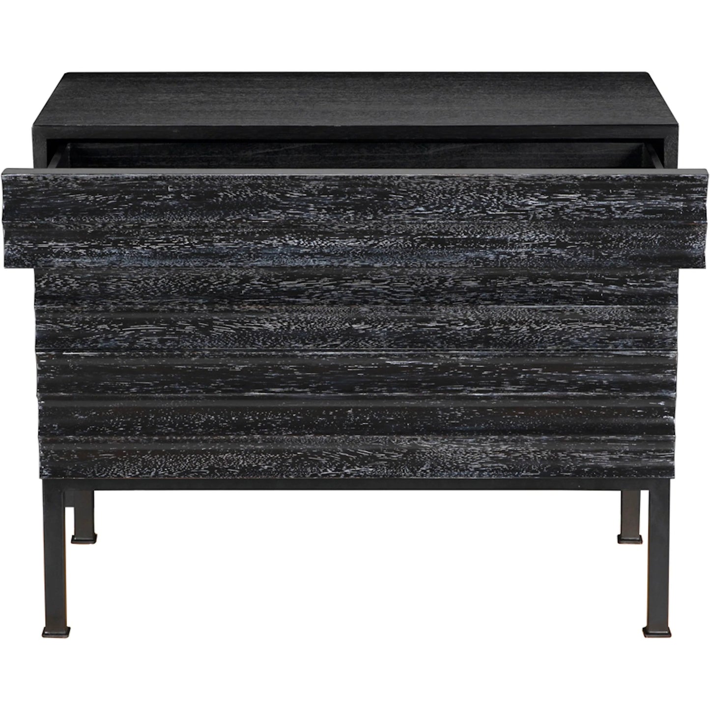 012 SI-2333070 | Unknown | Arturo Console by Noir. Made from walnut, industrial steel in a unique style.