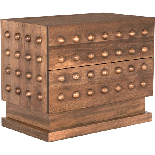 Didier Chest by Noir. Made from walnut, veneer in a traditional style.