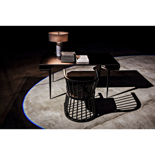 Stiletto Desk by Noir in metal. Made from metal in a modern style.