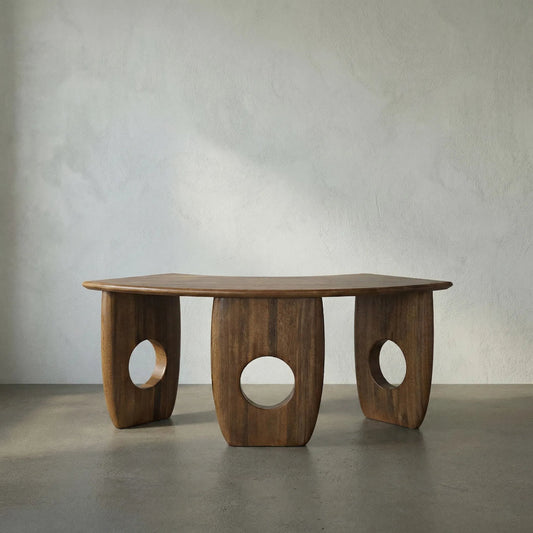 Lobster Desk by Noir in dark walnut. Made from walnut in a modern style.