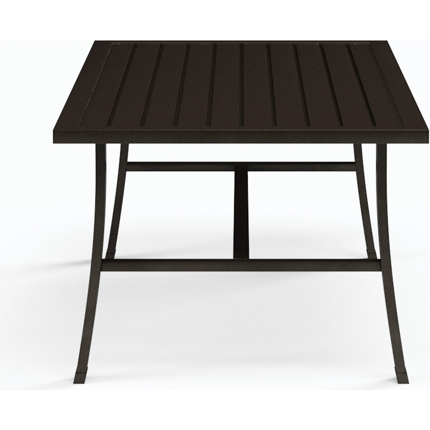 003 SI-2167007 | Additional Silo | La Outdoor Jolla Coffee Table by Sunset West in espresso. Made from aluminum in a modern style.