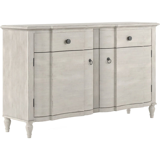 001 SI-2155750 | Primary Silo | Alcove Buffet by A.R.T. Furniture in belgian ivory. Made from acacia solids, maple veneers in a transitional style.