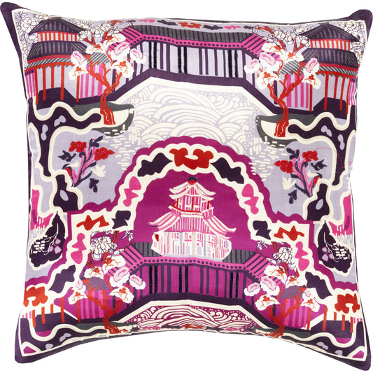 Geisha Pillow - 14595 by Surya. Made from unique in a eclectic & global style.