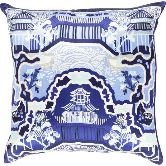 Geisha Pillow - 14595 by Surya. Made from unique in a eclectic & global style.