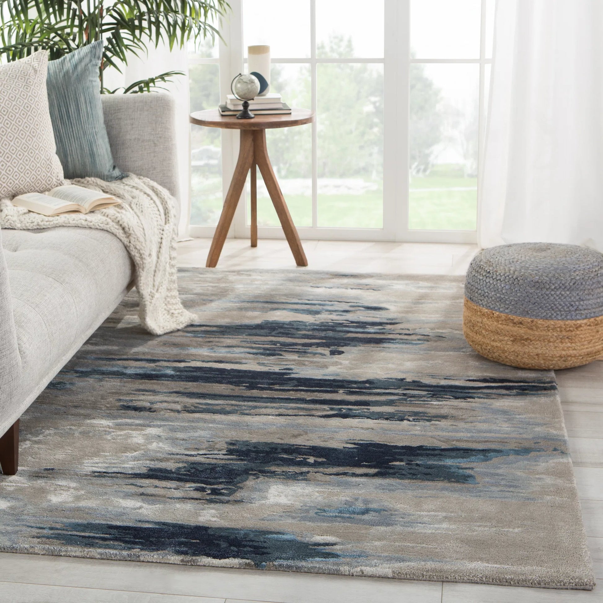 Genesis GES40 Rug by Jaipur Living in blue, gray. Made from unique in a unique style.