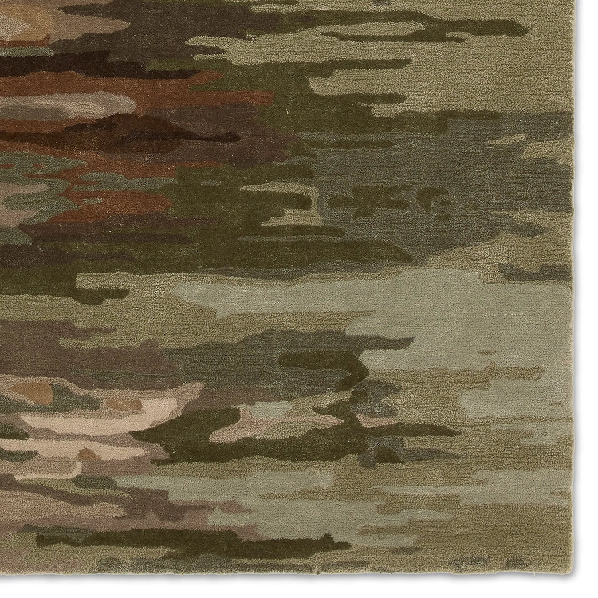 Genesis GES62 Rug by Jaipur Living in green, brown, cream. Made from unique in a unique style.