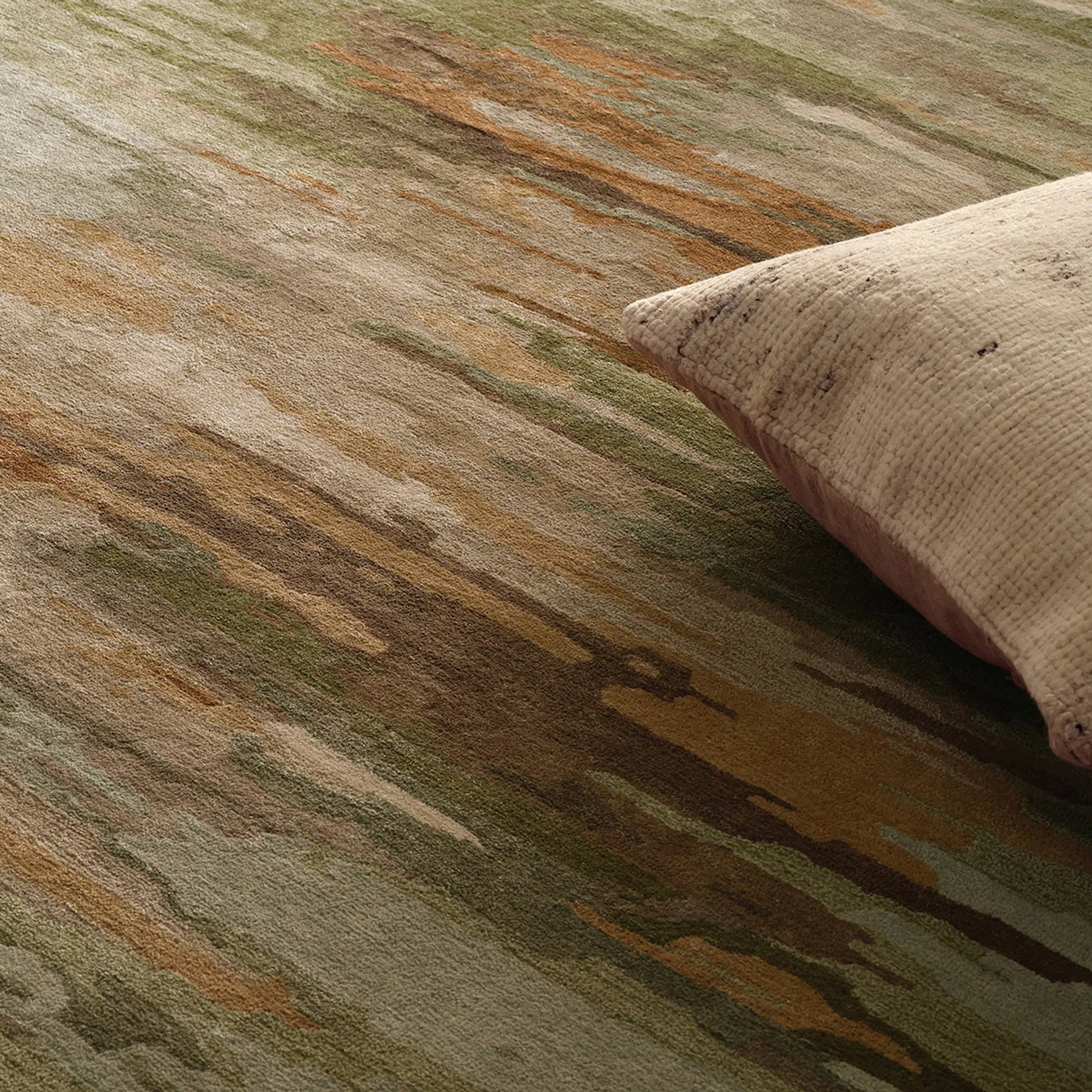 Genesis GES62 Rug by Jaipur Living in green, brown, cream. Made from unique in a unique style.