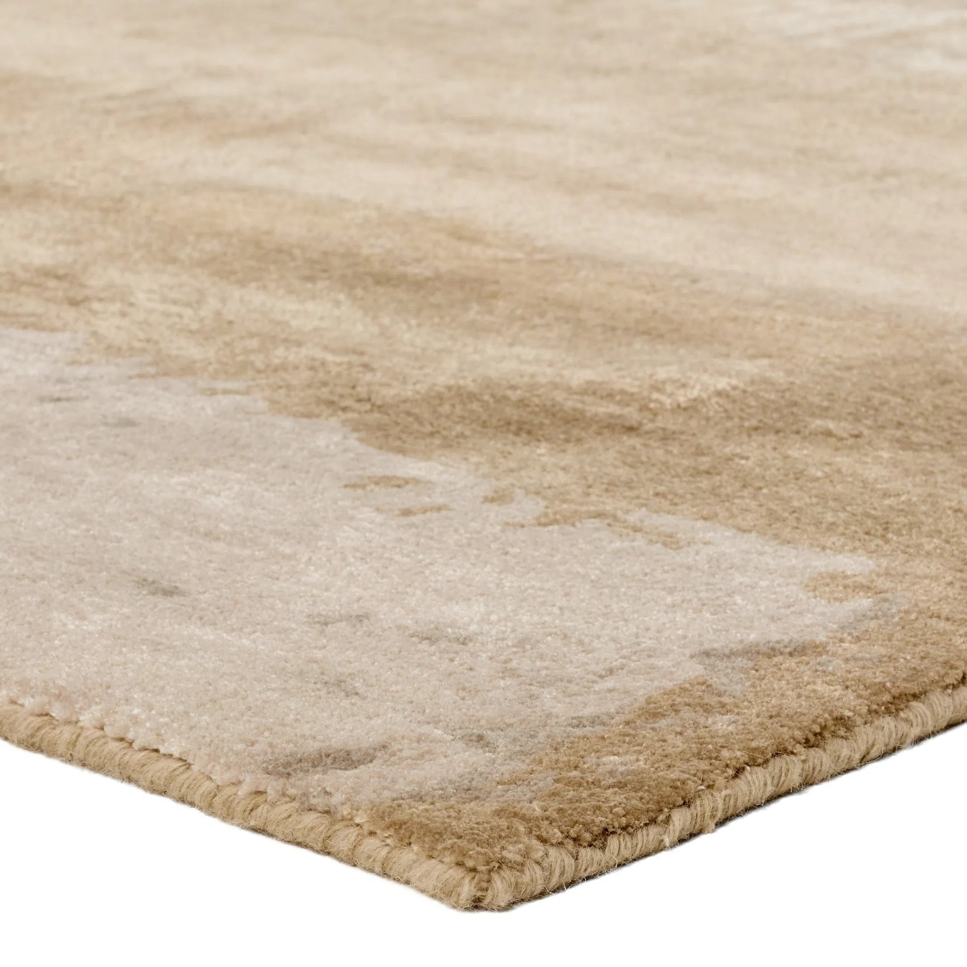 Genesis GES63 Rug by Jaipur Living in beige, tan. Made from 60% viscose 30% wool 10% cotton in a unique style.
