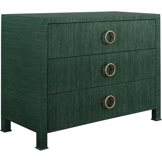 Getty Three Drawer Chest by Worlds Away. Made from unique in a eclectic & global style.