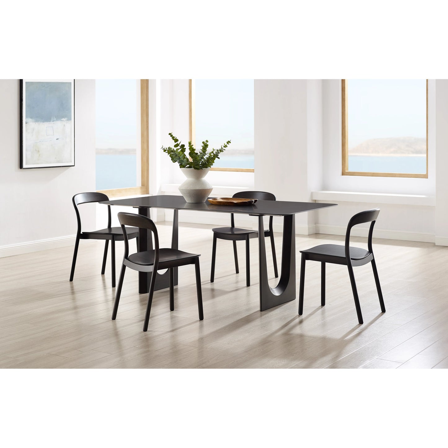 019 SI-2107592 | Lifestyle | Hanna Dining Chair (Set of 2) by Greenington. Made from solid moso bamboo in a modern style.