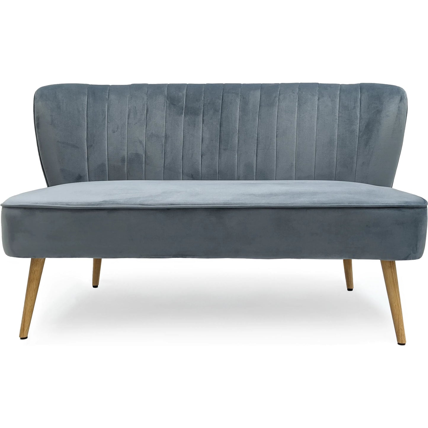 001 SI-2448720 | Primary Silo | Blue Velvet Bench by Zentique in pale blue velvet. Made from velvet in a unique style.
