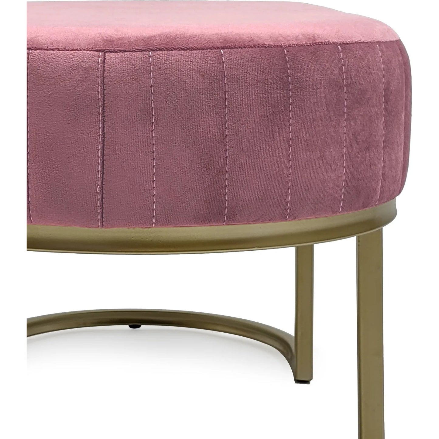 004 SI-2448931 | Additional Silo | Pink Velvet Bench by Zentique in mauve rose velvet. Made from velvet in a unique style.