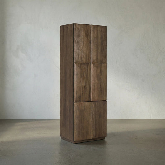 Lucas Hutch by Noir in dark walnut. Made from walnut in a modern style.