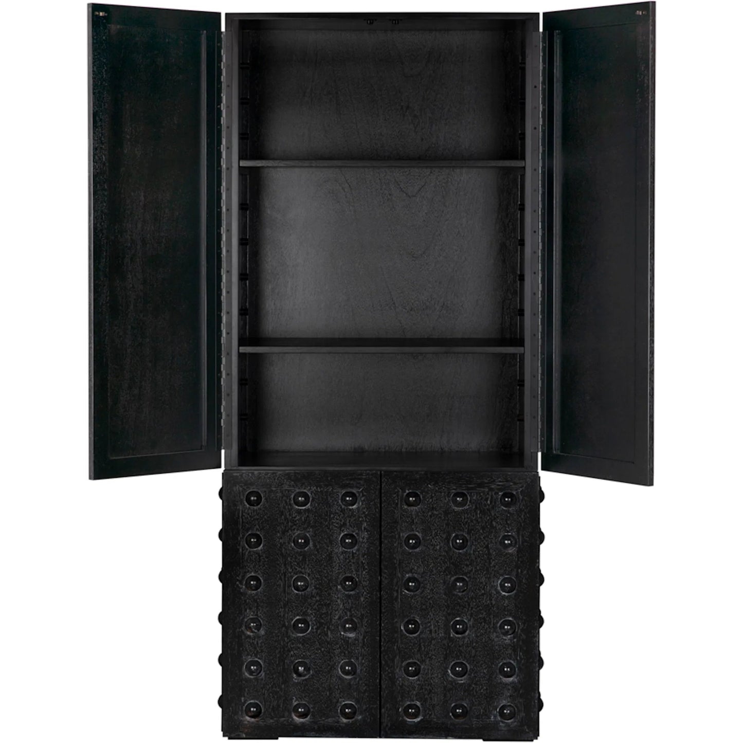004 SI-2333074 | Additional Silo | Didier Hutch by Noir in black walnut. Made from walnut in a unique style.