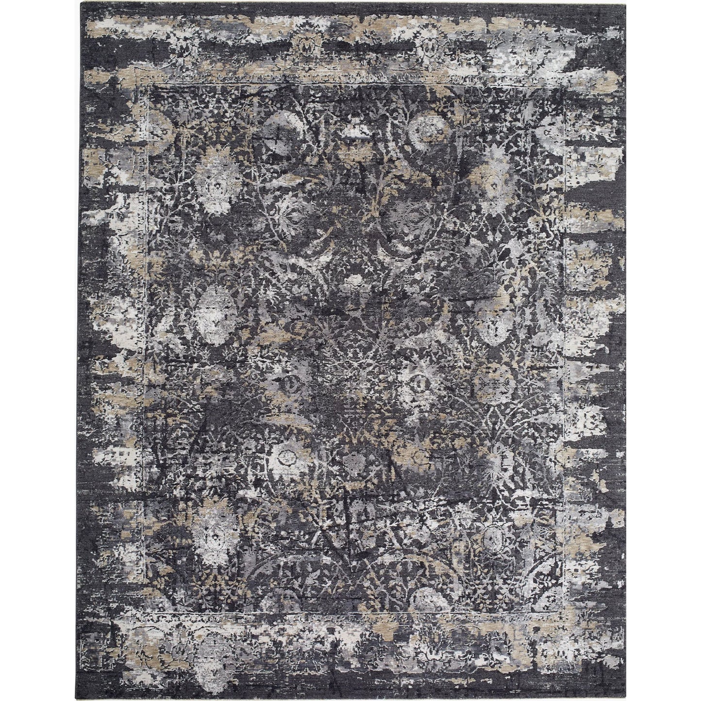 001 SI-2349943,SI-2349944,SI-2349945,SI-2349946,SI-2349947,SI-2349948,SI-2349949,SI-2349950,SI-2349951,SI-2349952,SI-2349953,SI-2349954,SI-2349955 | Primary Silo | Gakko GKK-2303 Rug by Livabliss in black, ivory, gray, charcoal, tan. Made from polyester in