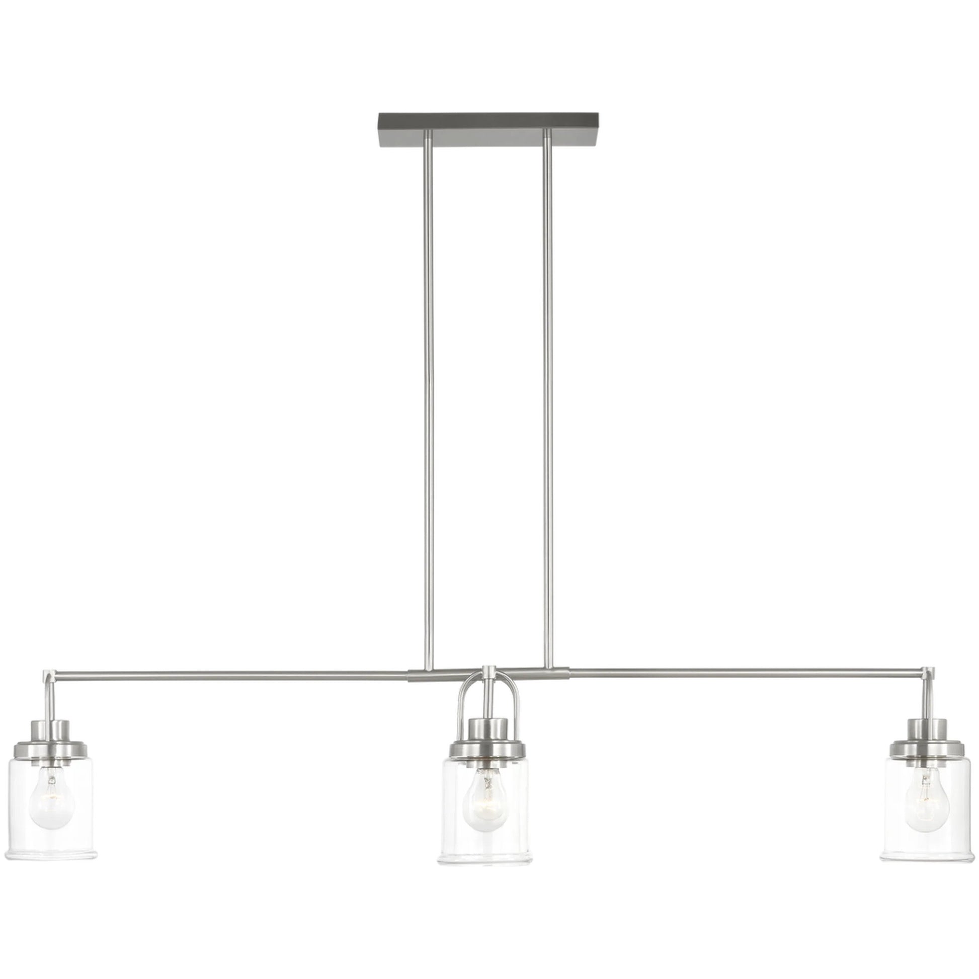 Anders Four Light Chandelier by Visual Comfort & Co.. Made from steel in a modern style.