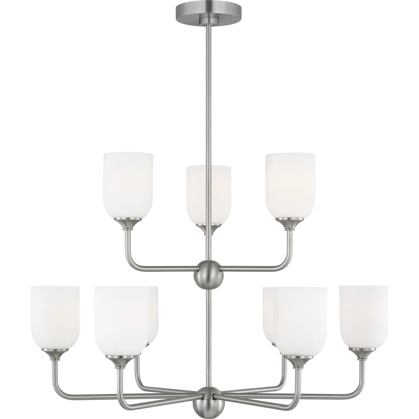 001 SI-2242228 | Primary Silo | Emile Extra Large Chandelier by Visual Comfort & Co.. Made from steel in a unique style.