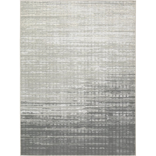 Gallium GLM02 Rug by Jaipur Living in dark gray, light gray. Made from 100% polyester in a unique style.