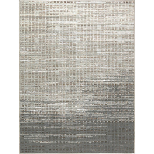 Gallium GLM03 Rug by Jaipur Living in taupe, gray. Made from 100% polyester in a unique style.