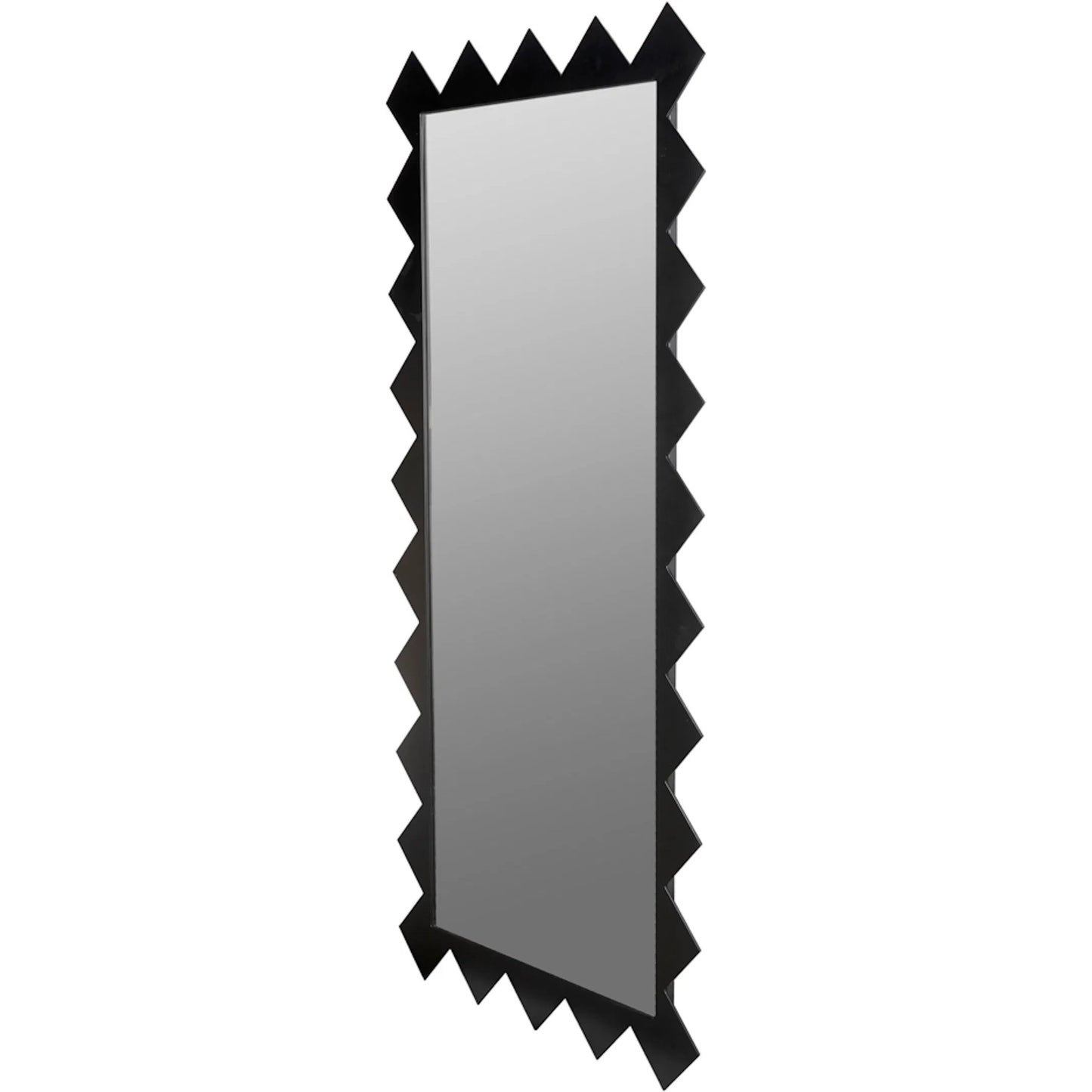 003 SI-2260705 | Additional Silo | Didier Mirror by Noir in matte black. Made from industrial steel, mirror in a unique style.