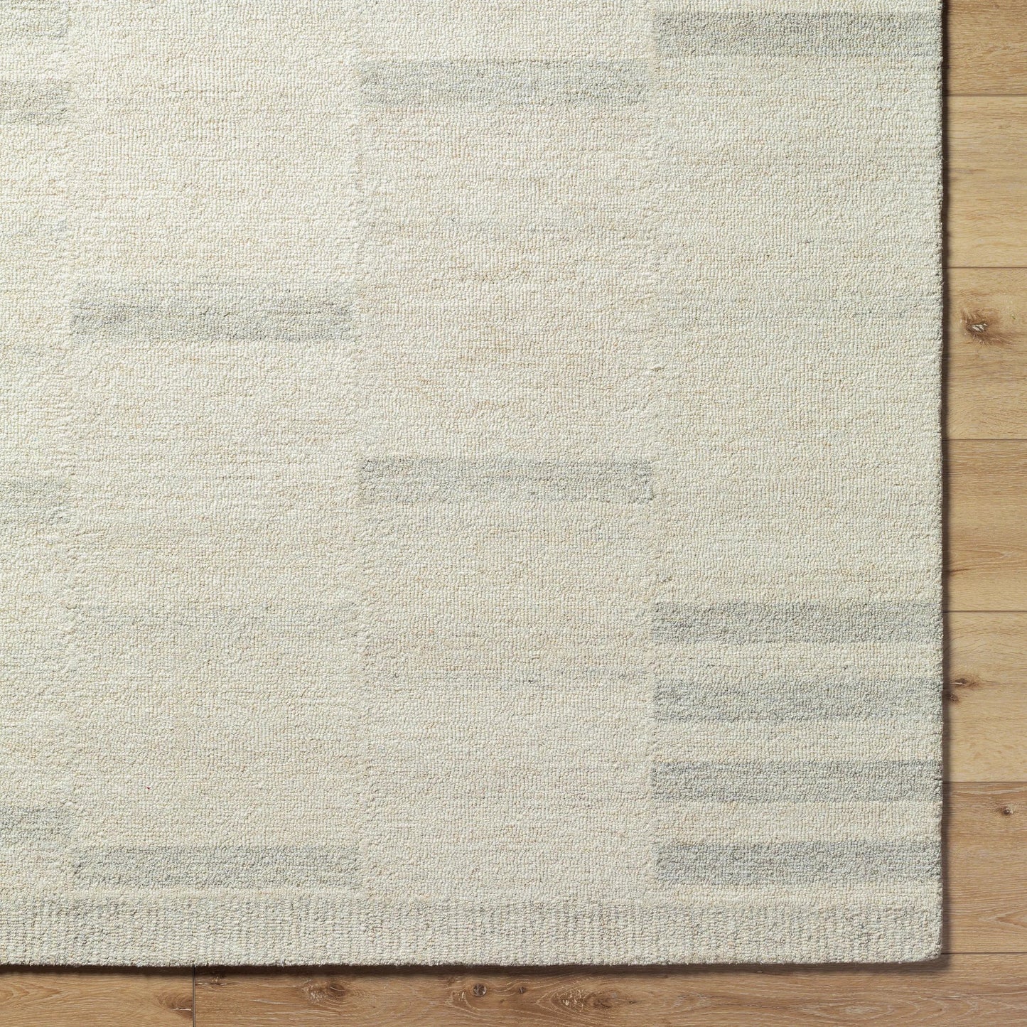 007 SI-2098023,SI-2098024,SI-2098025,SI-2098026 | Closeup | Granada Rug - 35008 by Livabliss in taupe, beige, tan, medium gray. Made from wool in a unique style.