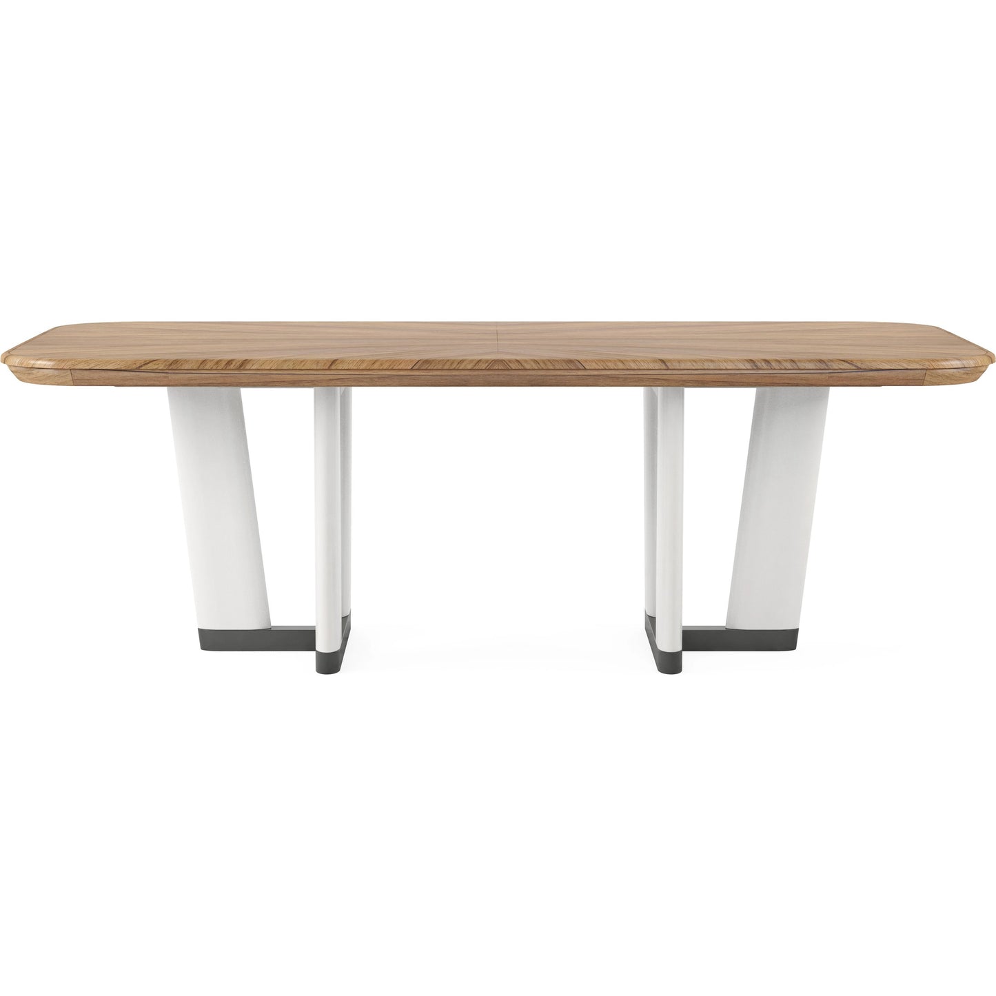 004 SI-2065176 | Additional Silo | Portico Rectangular Dining Table by A.R.T. Furniture in sienna, white plaster. Made from parawood solids, mindi veneers, resin, metal in a modern style.