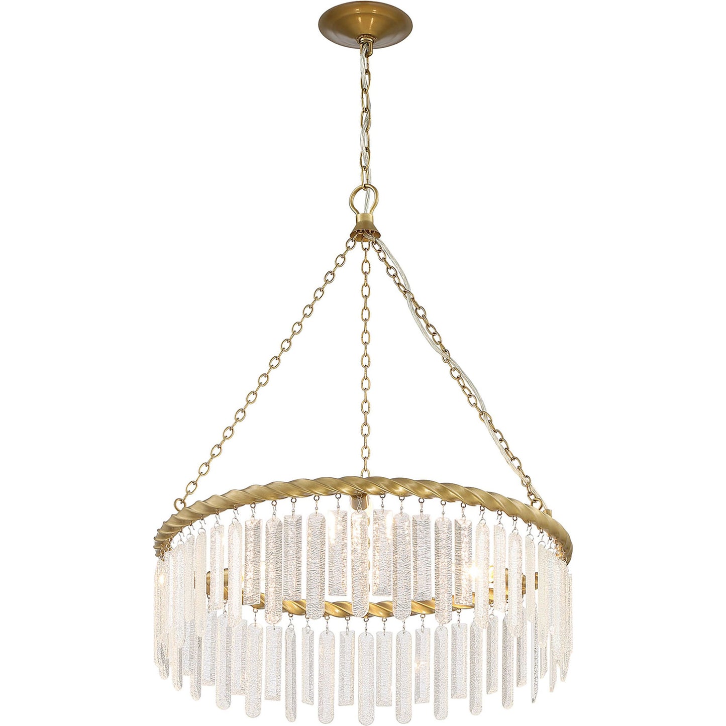 002 SI-1966003 | Additional Silo | Reverie Chandelier by Lumanity in brass. Made from iron, crystal in a modern style.