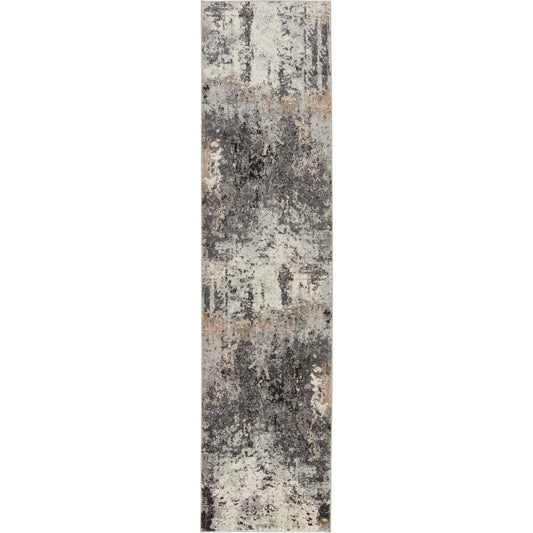 Grotto GRO06 Rug by Jaipur Living in gray, tan. Made from 60% polypropylene, 40% polyester in a unique style.