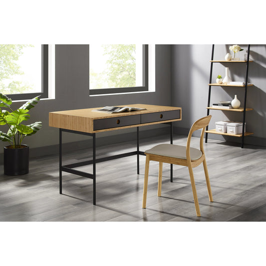 Santa Cruz Desk by Greenington in wheat. Made from solid moso bamboo, metal in a modern style.