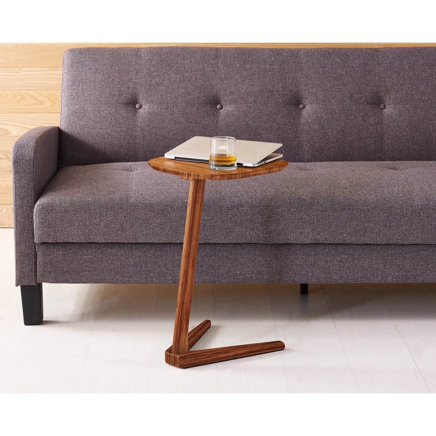 009 SI-1991849 | Lifestyle | Thyme Side Table by Greenington. Made from 100% bamboo in a modern style.