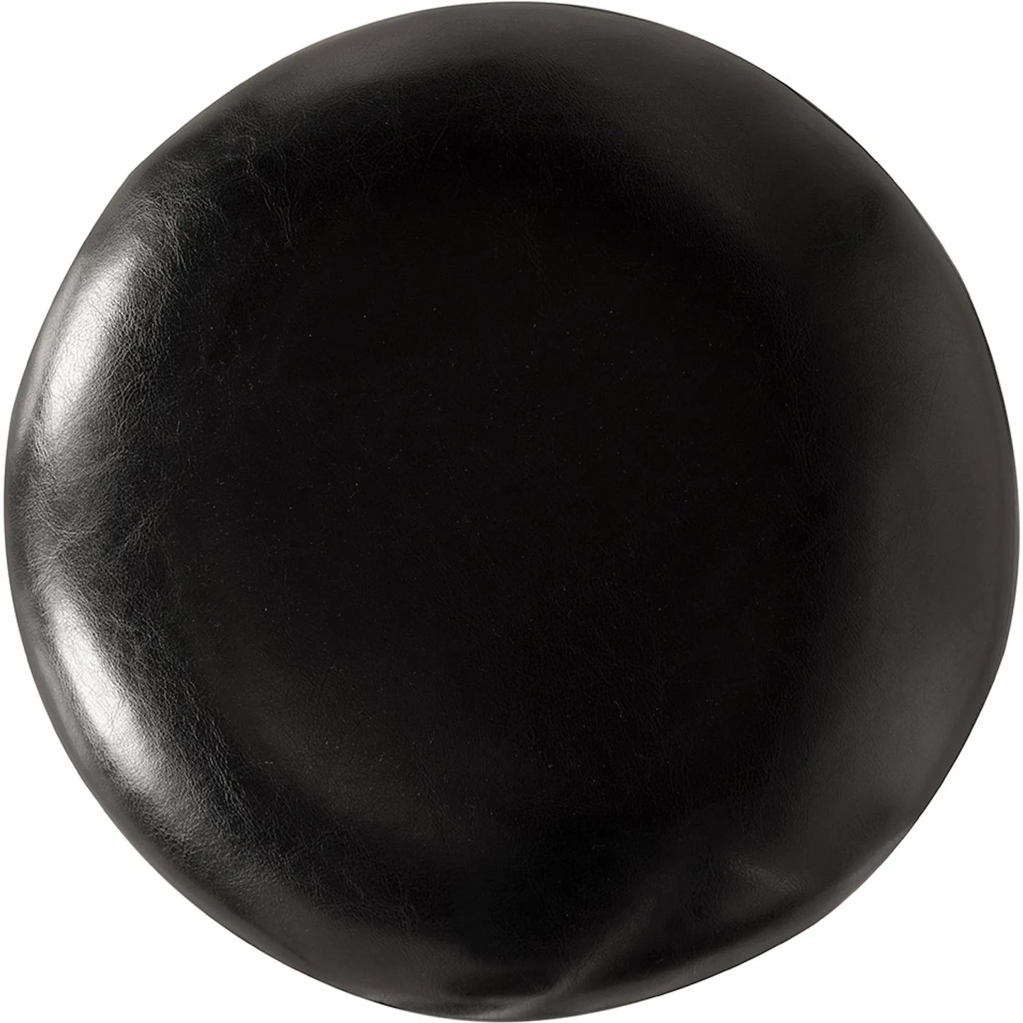 003 SI-2449038 | Closeup | Brisbane Bar Stool by Noir in matte black. Made from iron, leather in a unique style.