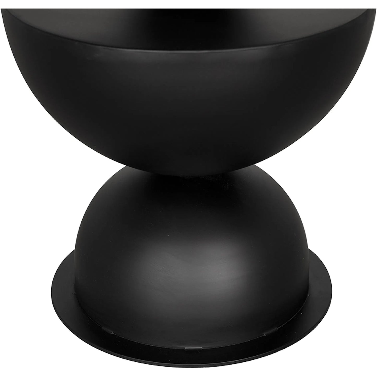 002 SI-2449066 | Additional Silo | Perth Swivel Bar Stool by Noir in matte black. Made from iron, leather in a modern style.
