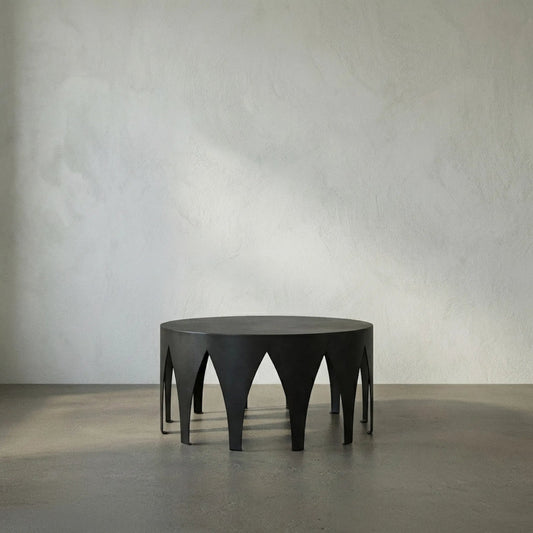 Morocco Coffee Table by Noir in black. Made from metal in a eclectic & global style.