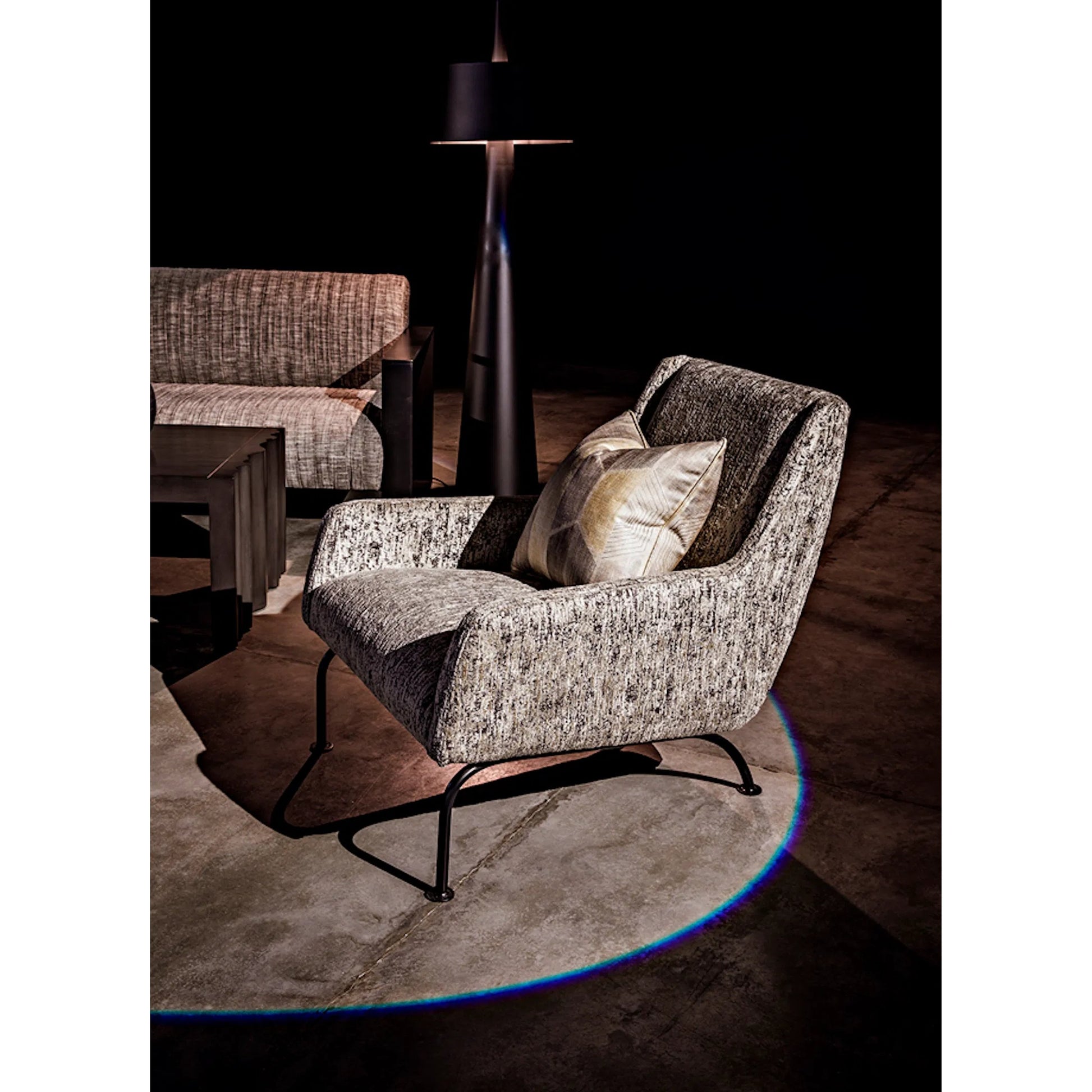 Milton Coffee Table by Noir in pale. Made from mahogany in a modern style.