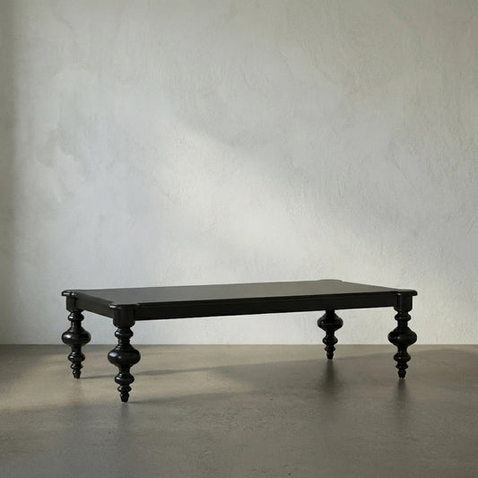 Graff Coffee Table by Noir. Made from mahogany in a traditional style.